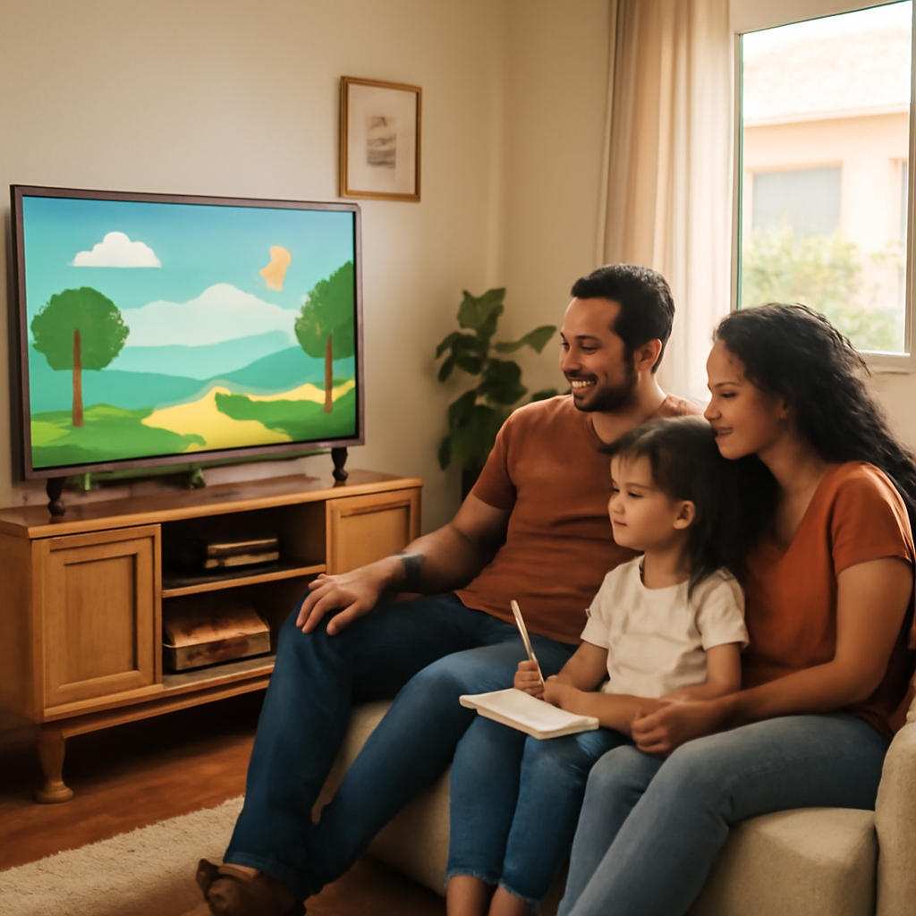Infância na tela sem improviso: como canais infantis educativos ajudam famílias e escolas a reduzir riscos no consumo de mídia
